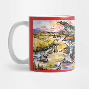 Canvasbacks and Redheads Ducks Mug